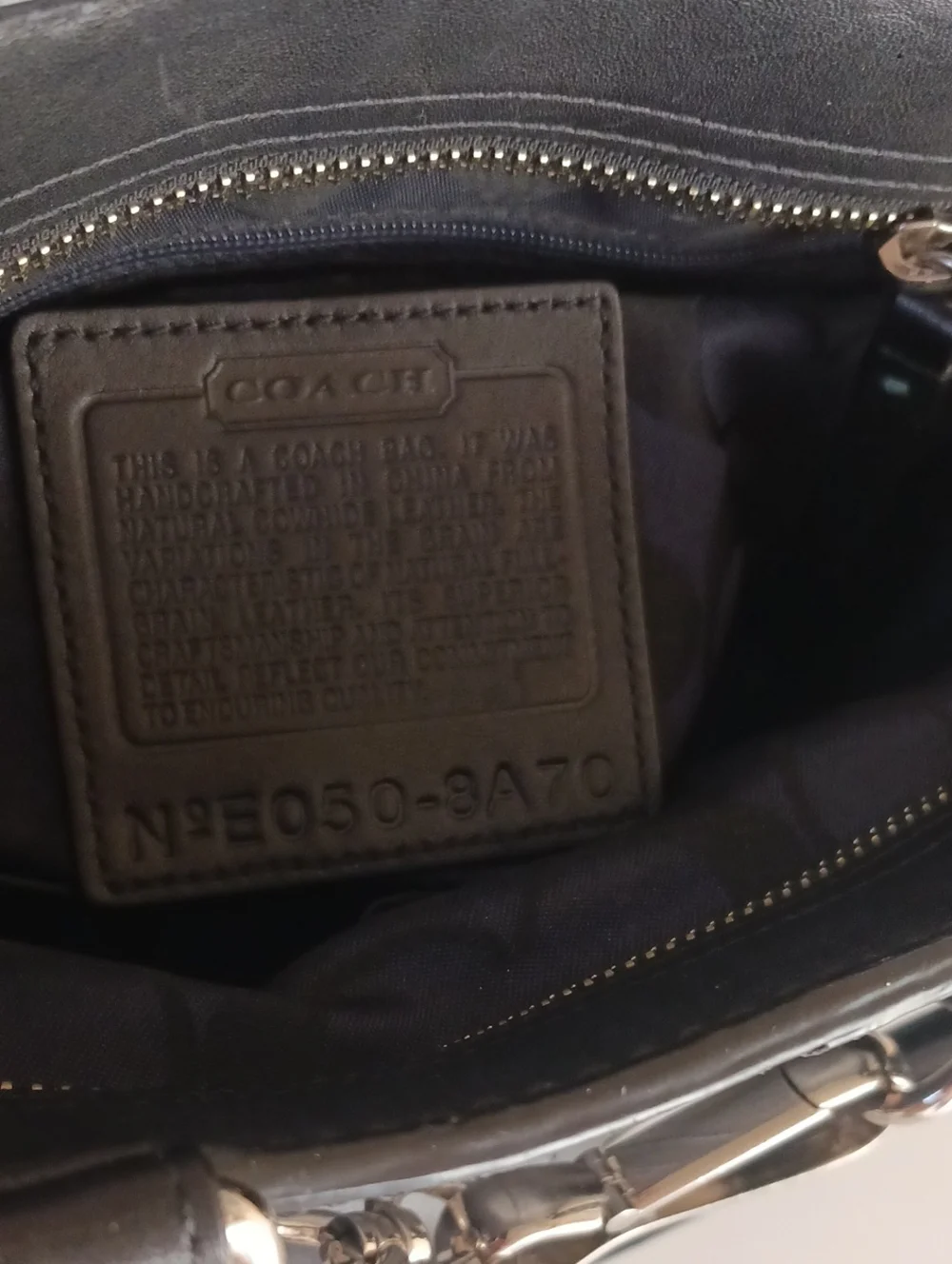 Vintage Coach Hampton Bag